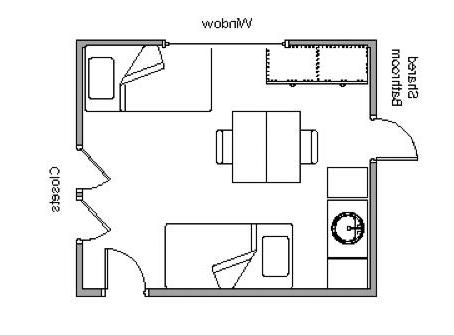 Ebert Hall - Floor Plan